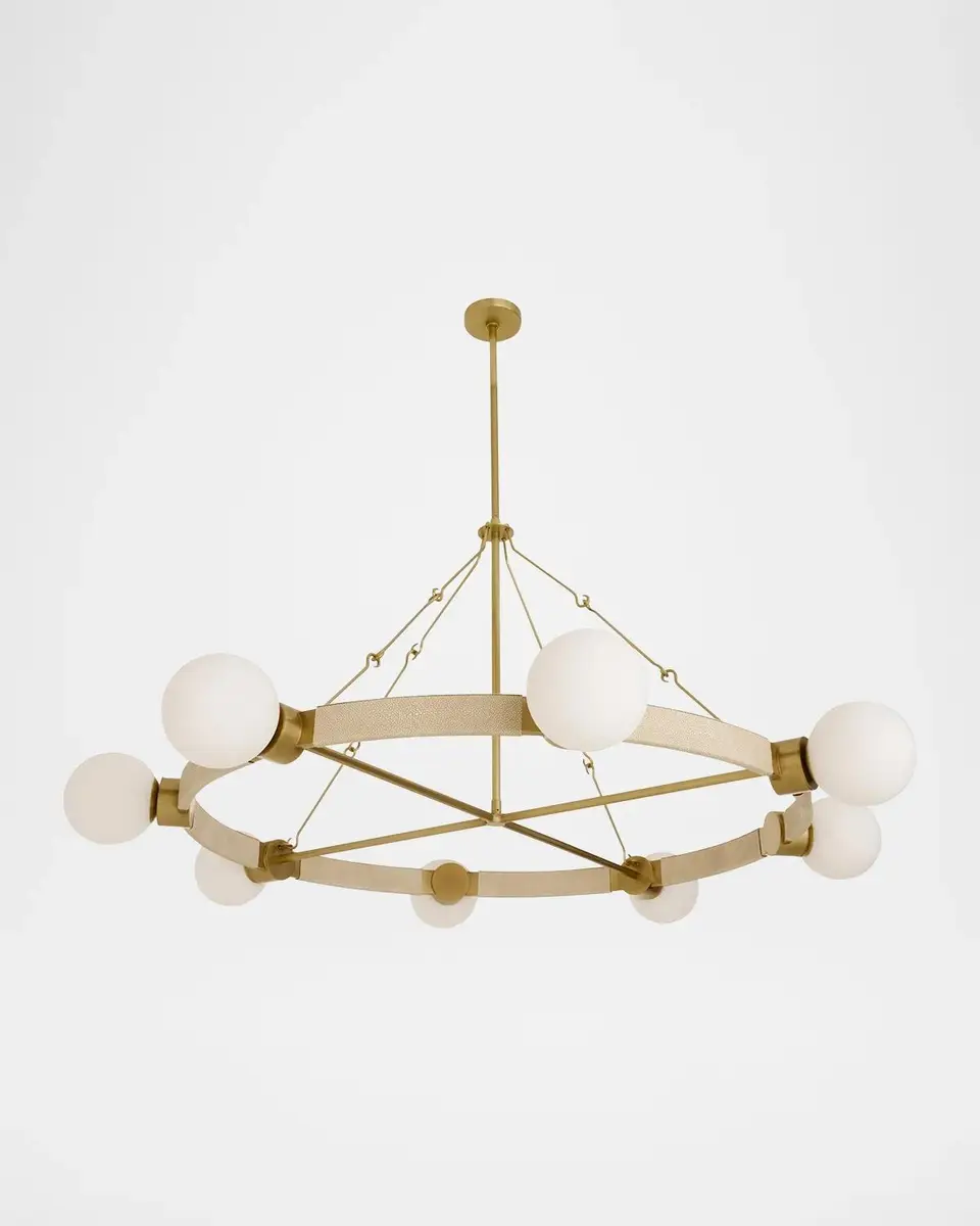 Arteriors Liberty 56" 8-Light Chandelier | Thumbnail 3 Arteriors Liberty 56" 8-Light Chandelier | Thumbnail 3