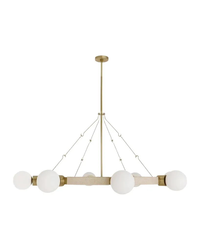 Arteriors Liberty 56" 8-Light Chandelier