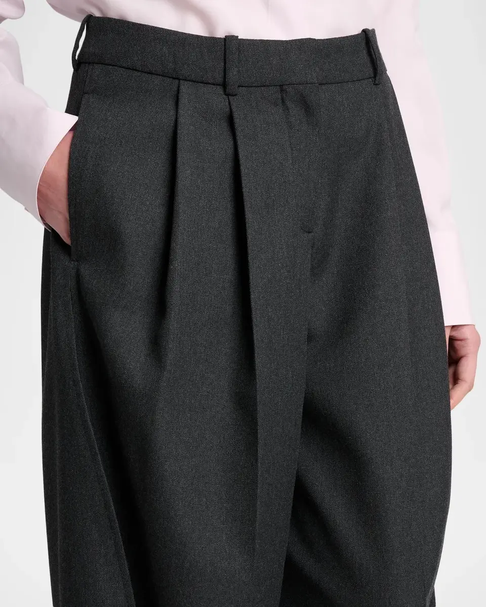 Givenchy Wool Pleated Balloon Pants | Thumbnail 5 Givenchy Wool Pleated Balloon Pants | Thumbnail 5