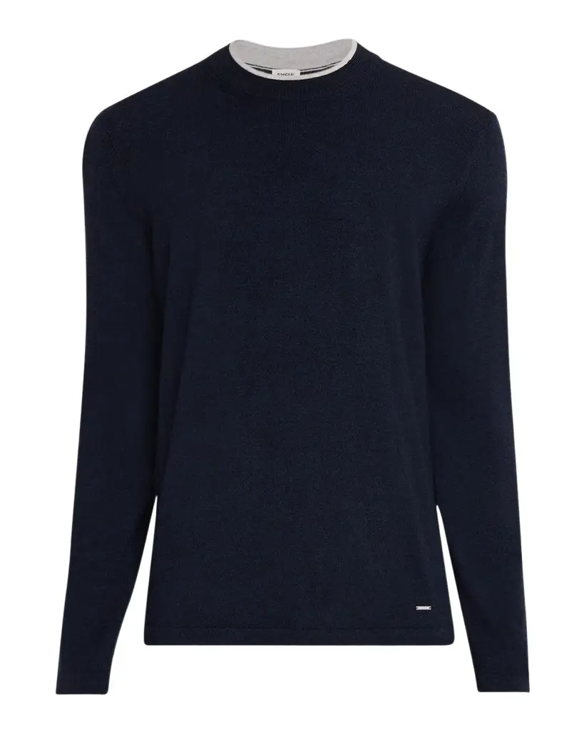 Simkhai Men's Barrett Tipped Crewneck Sweater