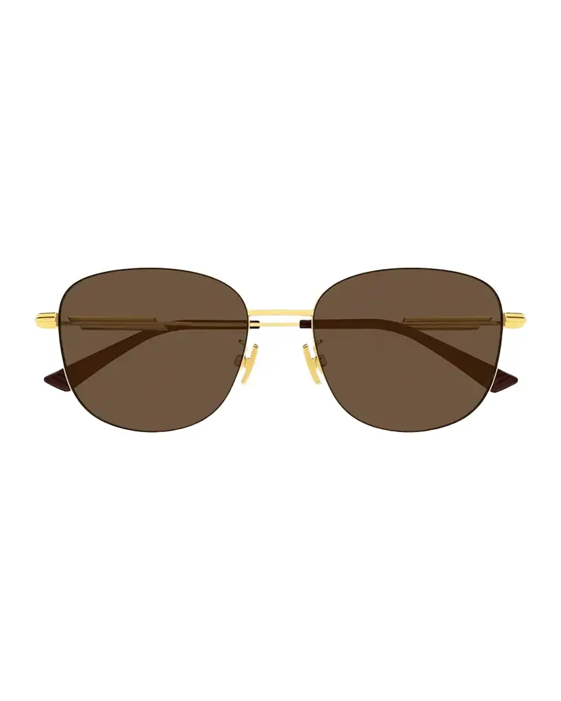 Bottega Veneta Ribbon 56MM Round Sunglasses