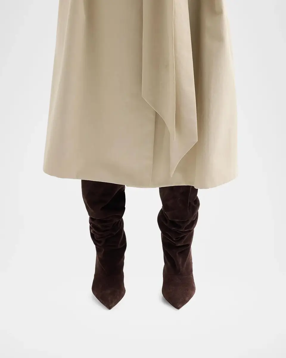 Alexandre Birman Thay 90MM Suede Slouch Boots | Thumbnail 2 Alexandre Birman Thay 90MM Suede Slouch Boots | Thumbnail 2
