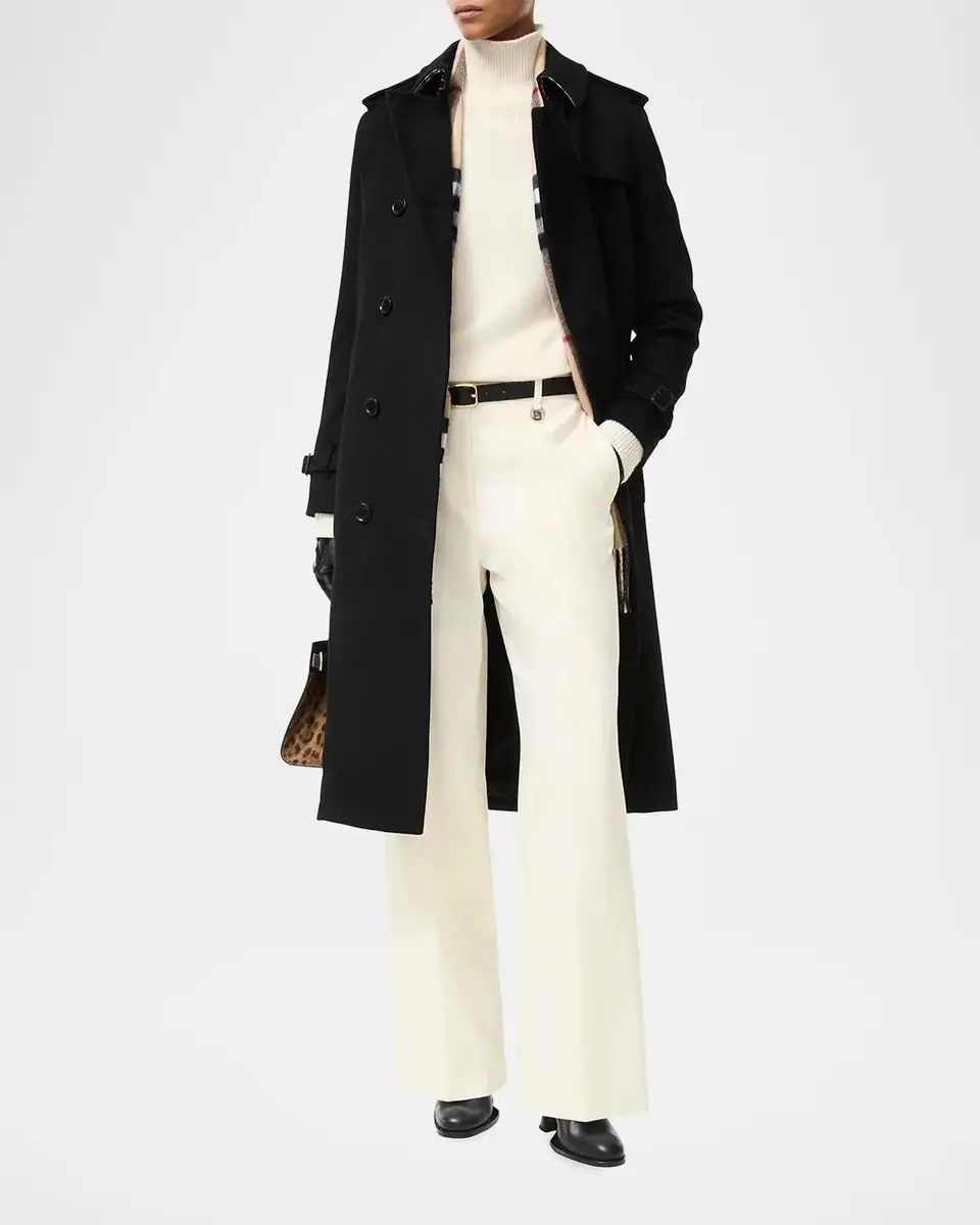 Burberry Kensington Cashmere Long Trench Coat | Thumbnail 2 Burberry Kensington Cashmere Long Trench Coat | Thumbnail 2