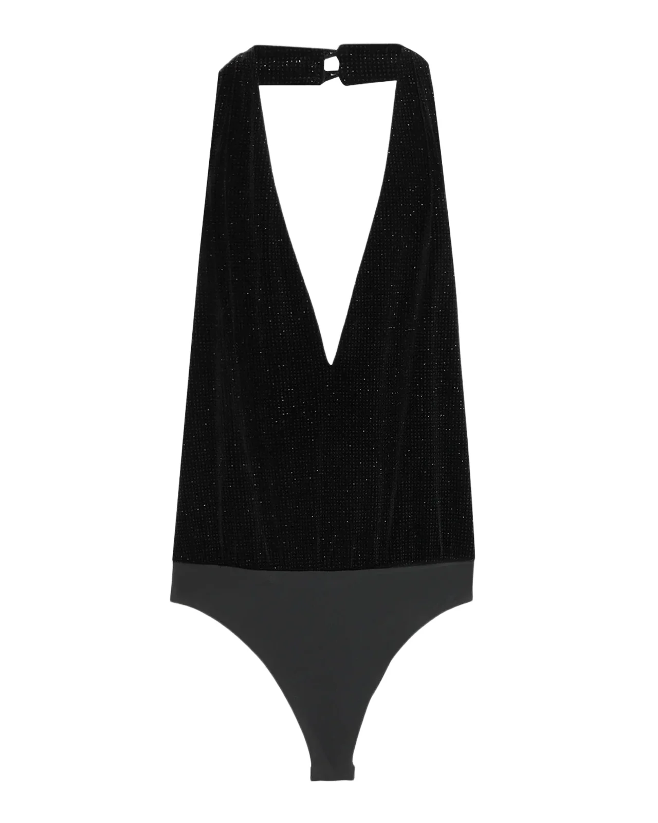 Zia Halter Plunge Bodysuit Zia Halter Plunge Bodysuit