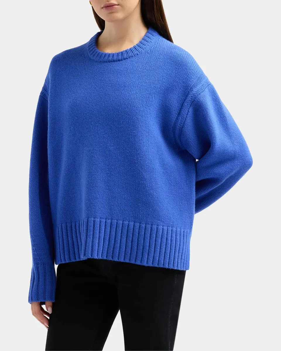 Guest In Residence Cozy Cashmere Crewneck Sweater | Thumbnail 4 Guest In Residence Cozy Cashmere Crewneck Sweater | Thumbnail 4