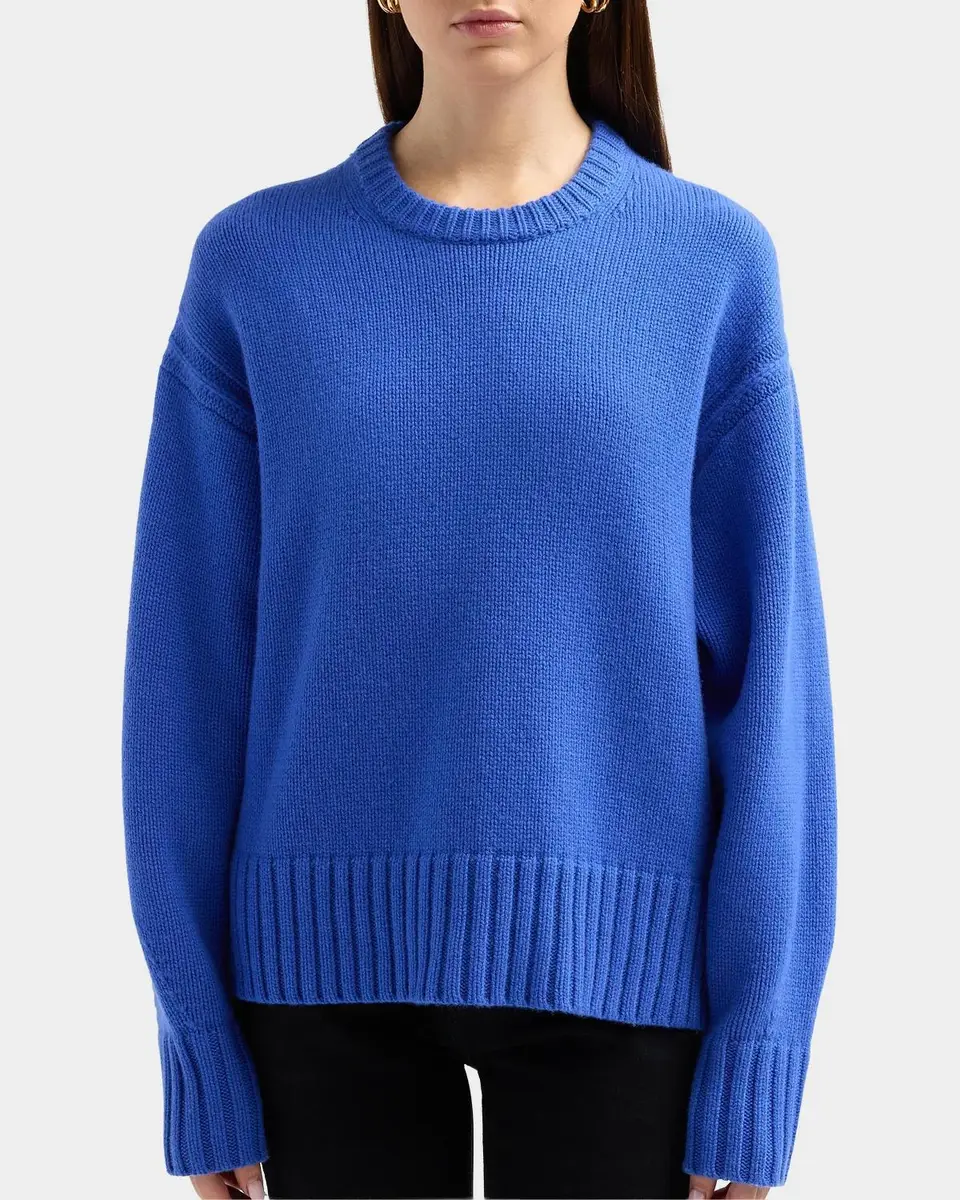 Guest In Residence Cozy Cashmere Crewneck Sweater | Thumbnail 5 Guest In Residence Cozy Cashmere Crewneck Sweater | Thumbnail 5