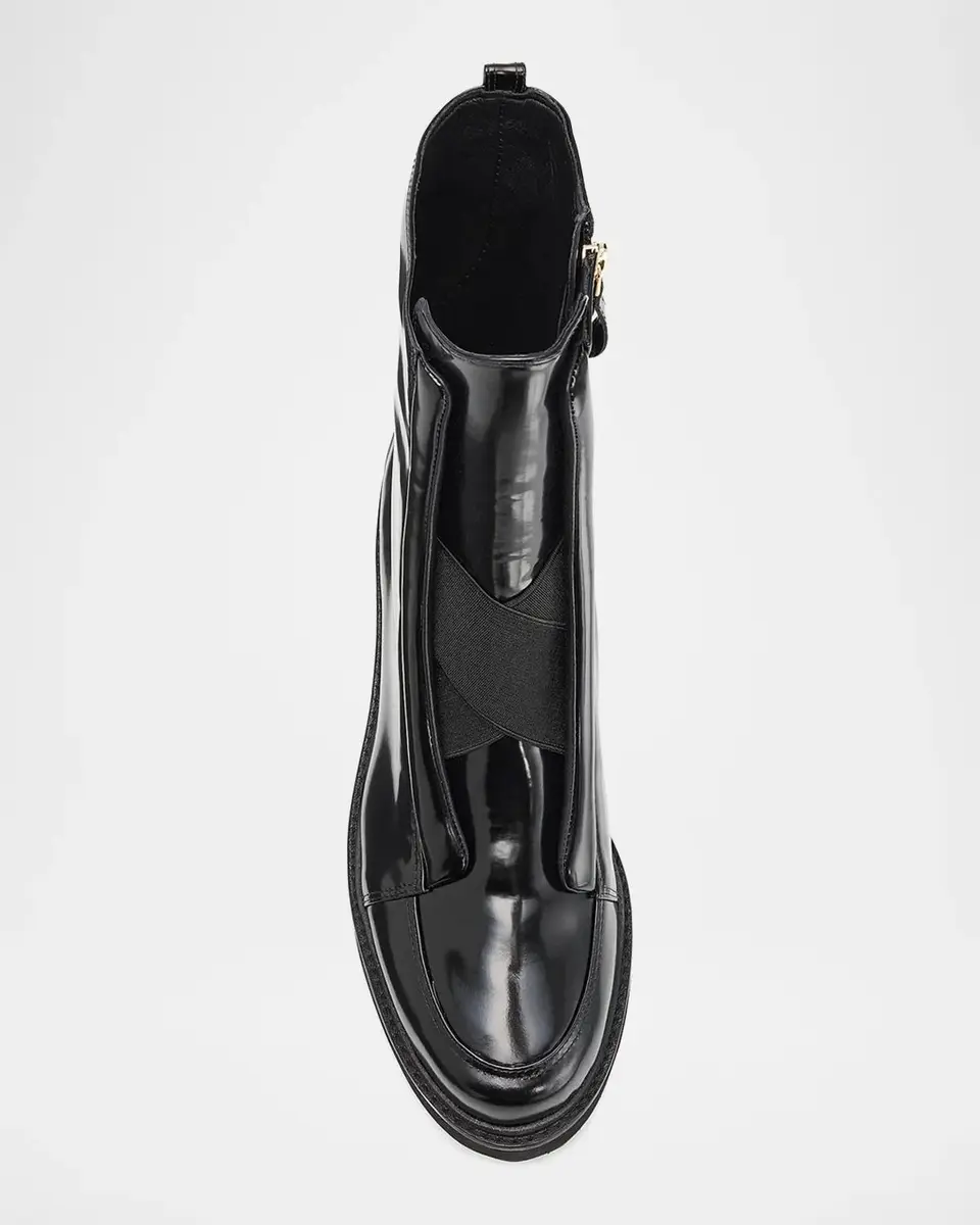 Alexandre Birman Joanna 45MM Patent Leather Booties | Thumbnail 6 Alexandre Birman Joanna 45MM Patent Leather Booties | Thumbnail 6