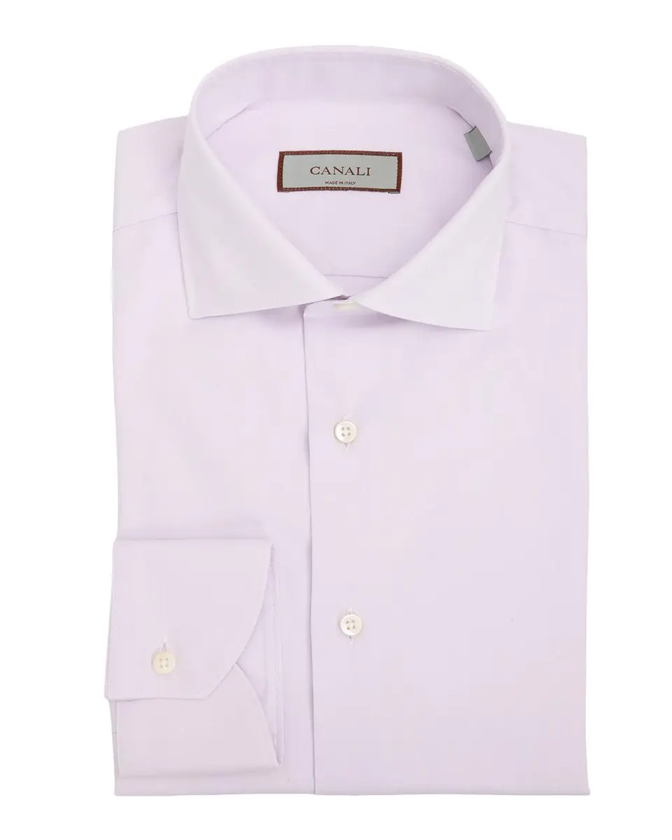 Canali Men's Cotton Pinpoint Dress Shirt | Thumbnail 3 Canali Men's Cotton Pinpoint Dress Shirt | Thumbnail 3