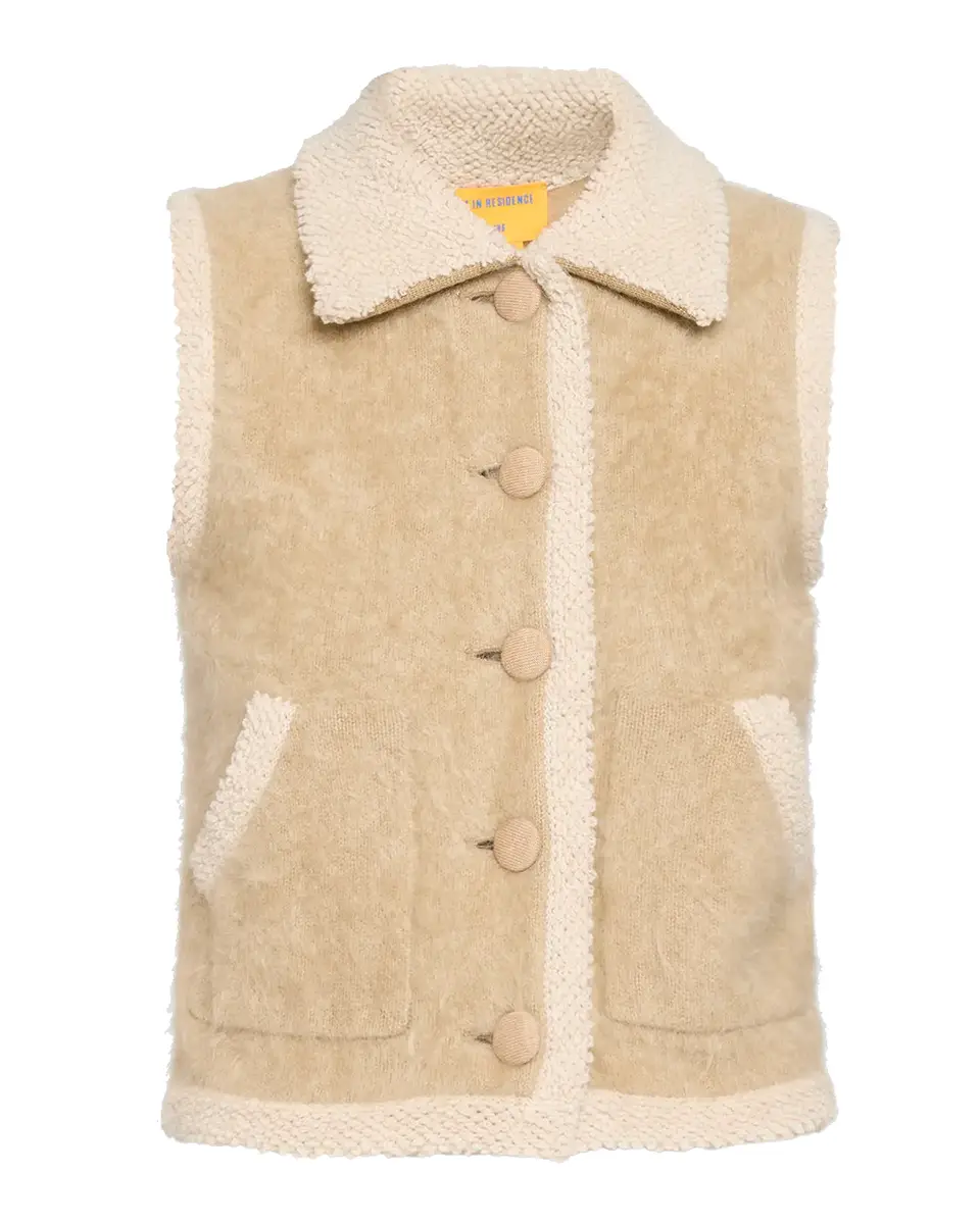 Guest In Residence Grizzly Wrangler Cashmere Vest | Thumbnail 2 Guest In Residence Grizzly Wrangler Cashmere Vest | Thumbnail 2