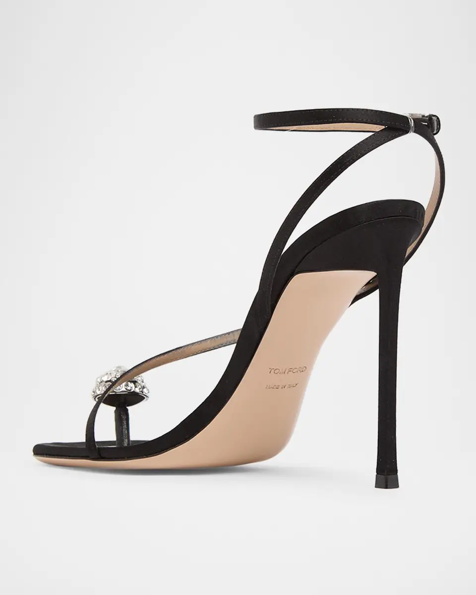 Tom Ford 85mm Cassia Satin Ankle-Strap Sandals | Thumbnail 4 Tom Ford 85mm Cassia Satin Ankle-Strap Sandals | Thumbnail 4