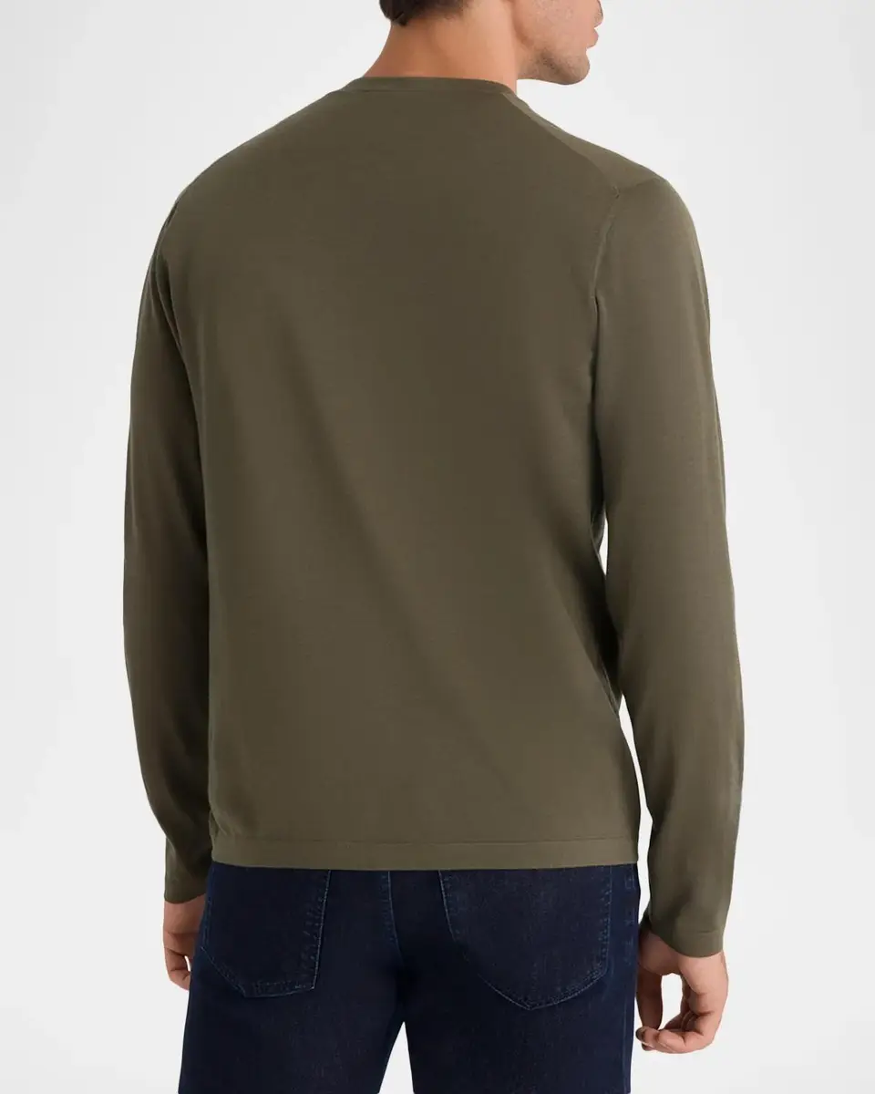 Stefano Ricci Men's Alpha Cashmere Sweatshirt | Thumbnail 3 Stefano Ricci Men's Alpha Cashmere Sweatshirt | Thumbnail 3