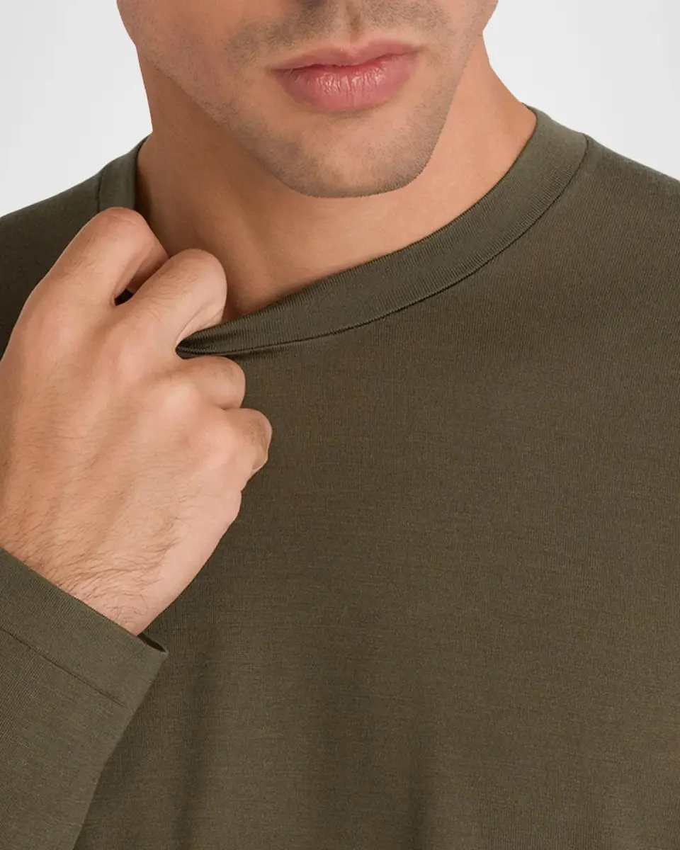 Stefano Ricci Men's Alpha Cashmere Sweatshirt | Thumbnail 5 Stefano Ricci Men's Alpha Cashmere Sweatshirt | Thumbnail 5