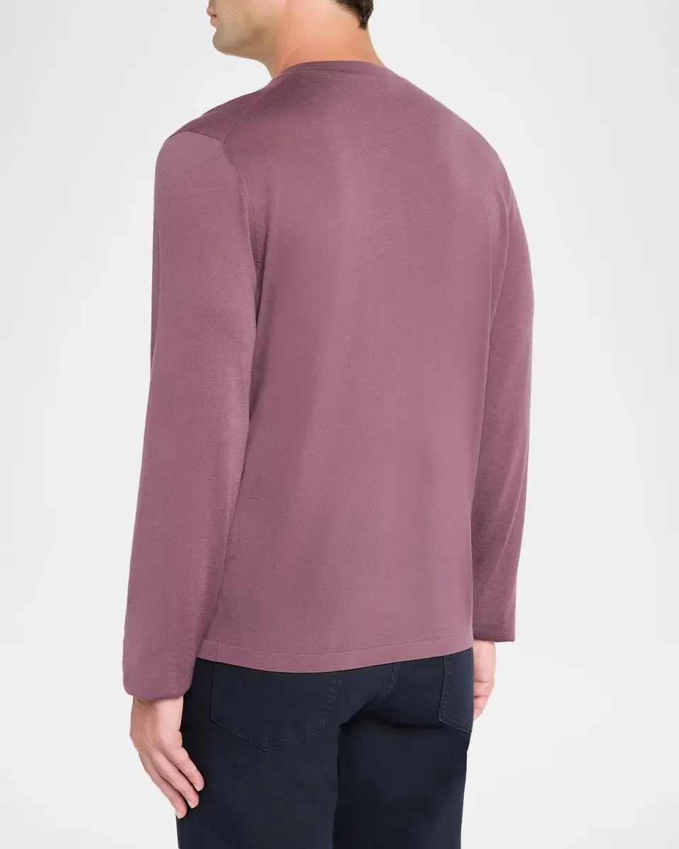 Stefano Ricci Men's Alpha Cashmere Sweatshirt | Thumbnail 3 Stefano Ricci Men's Alpha Cashmere Sweatshirt | Thumbnail 3