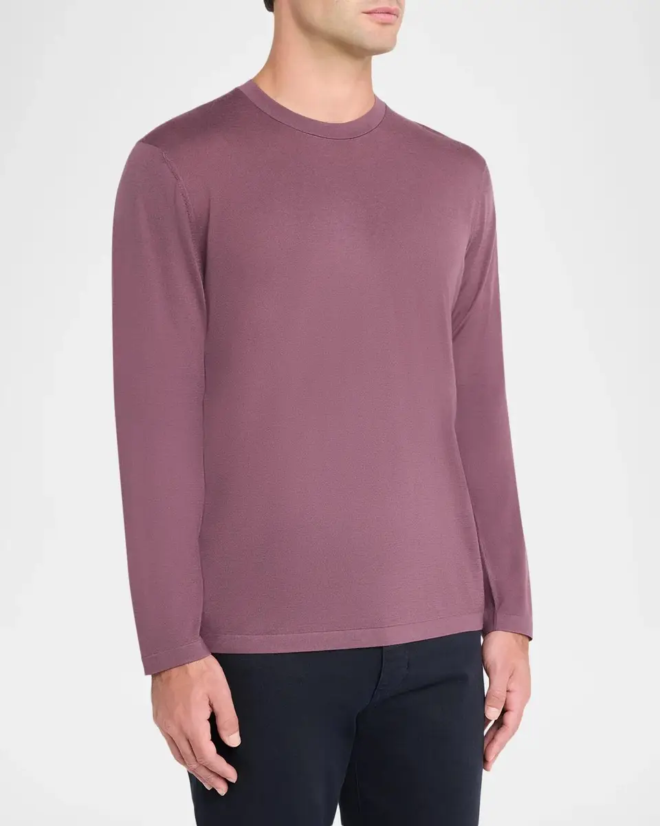 Stefano Ricci Men's Alpha Cashmere Sweatshirt | Thumbnail 4 Stefano Ricci Men's Alpha Cashmere Sweatshirt | Thumbnail 4