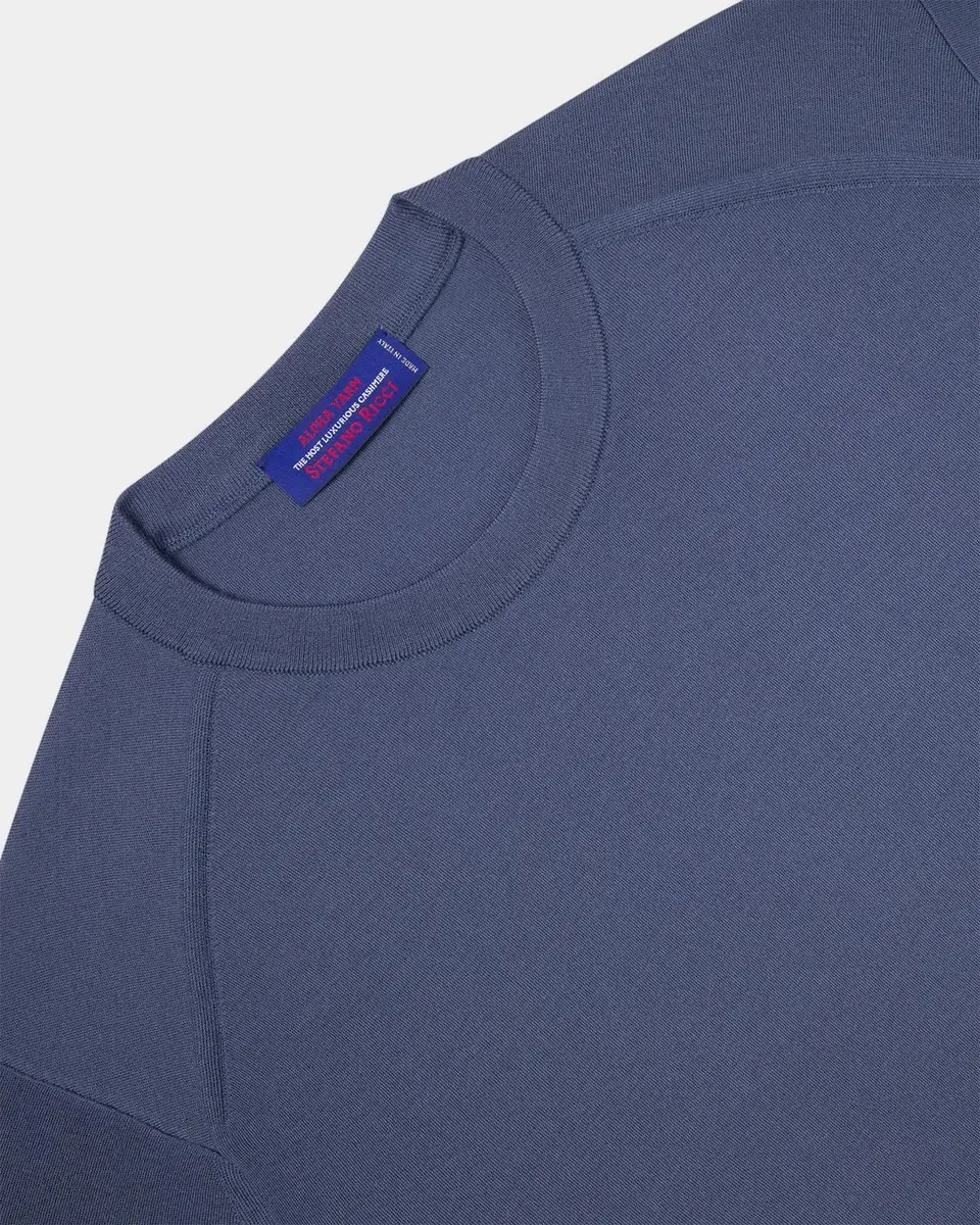 Stefano Ricci Men's Alpha Cashmere Sweatshirt | Thumbnail 6 Stefano Ricci Men's Alpha Cashmere Sweatshirt | Thumbnail 6