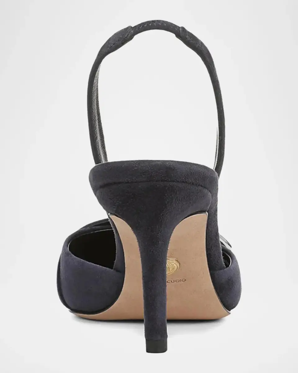 Veronica Beard Loralyn Suede Slingback Pumps | Thumbnail 2 Veronica Beard Loralyn Suede Slingback Pumps | Thumbnail 2