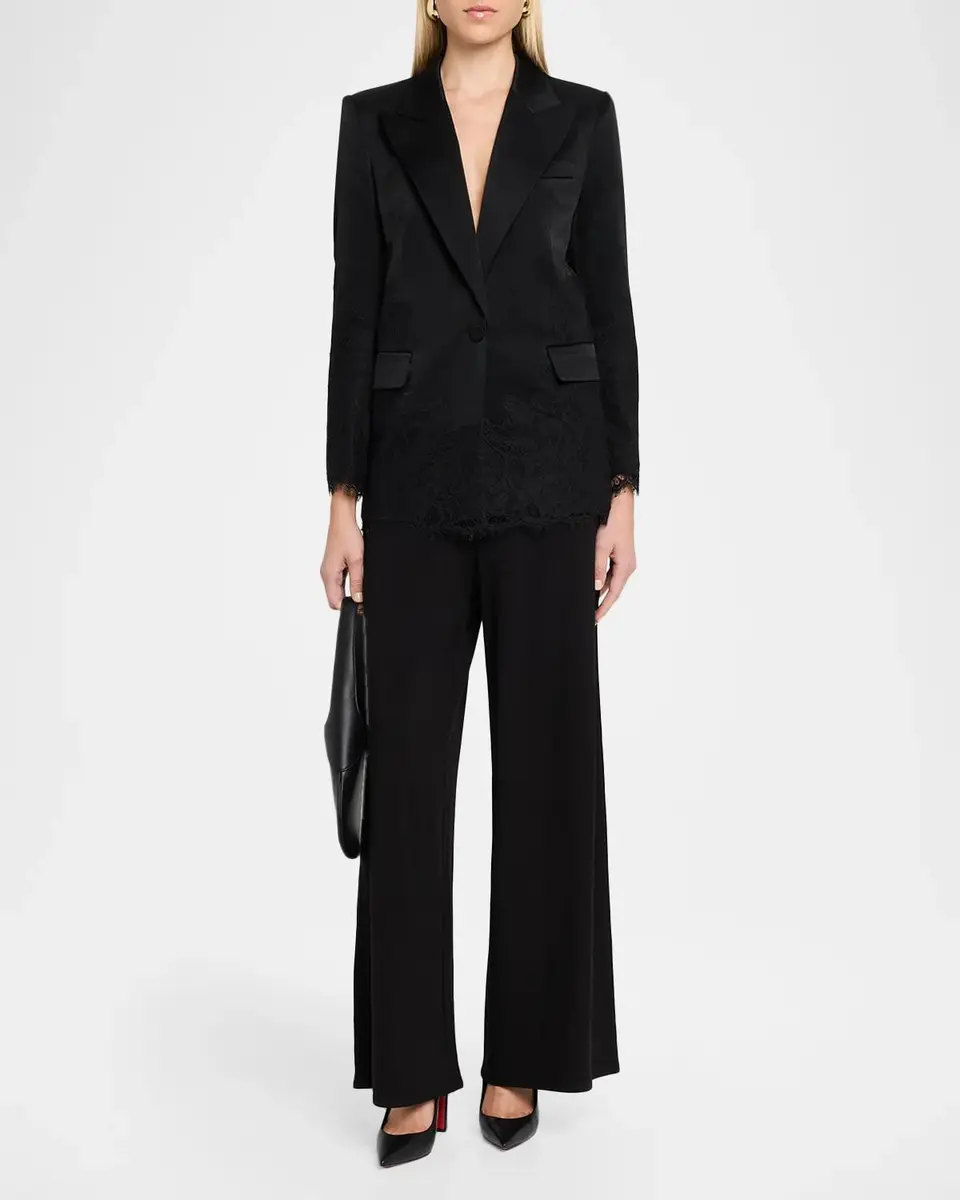 Ungaro Norma Single-Button Lace Jacket | Thumbnail 2 Ungaro Norma Single-Button Lace Jacket | Thumbnail 2