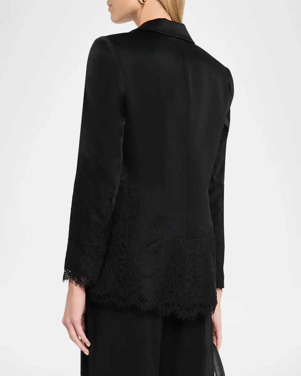 Ungaro Norma Single-Button Lace Jacket | Thumbnail 3 Ungaro Norma Single-Button Lace Jacket | Thumbnail 3