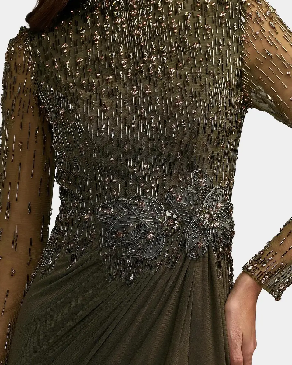 Mac Duggal Embellished Jersey Column Gown | Thumbnail 5