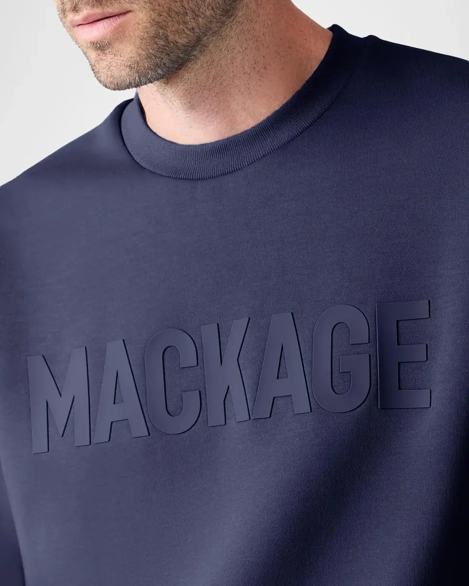 Mackage Men's Julius LG Logo Cotton-Blend Sweatshirt | Thumbnail 5 Mackage Men's Julius LG Logo Cotton-Blend Sweatshirt | Thumbnail 5