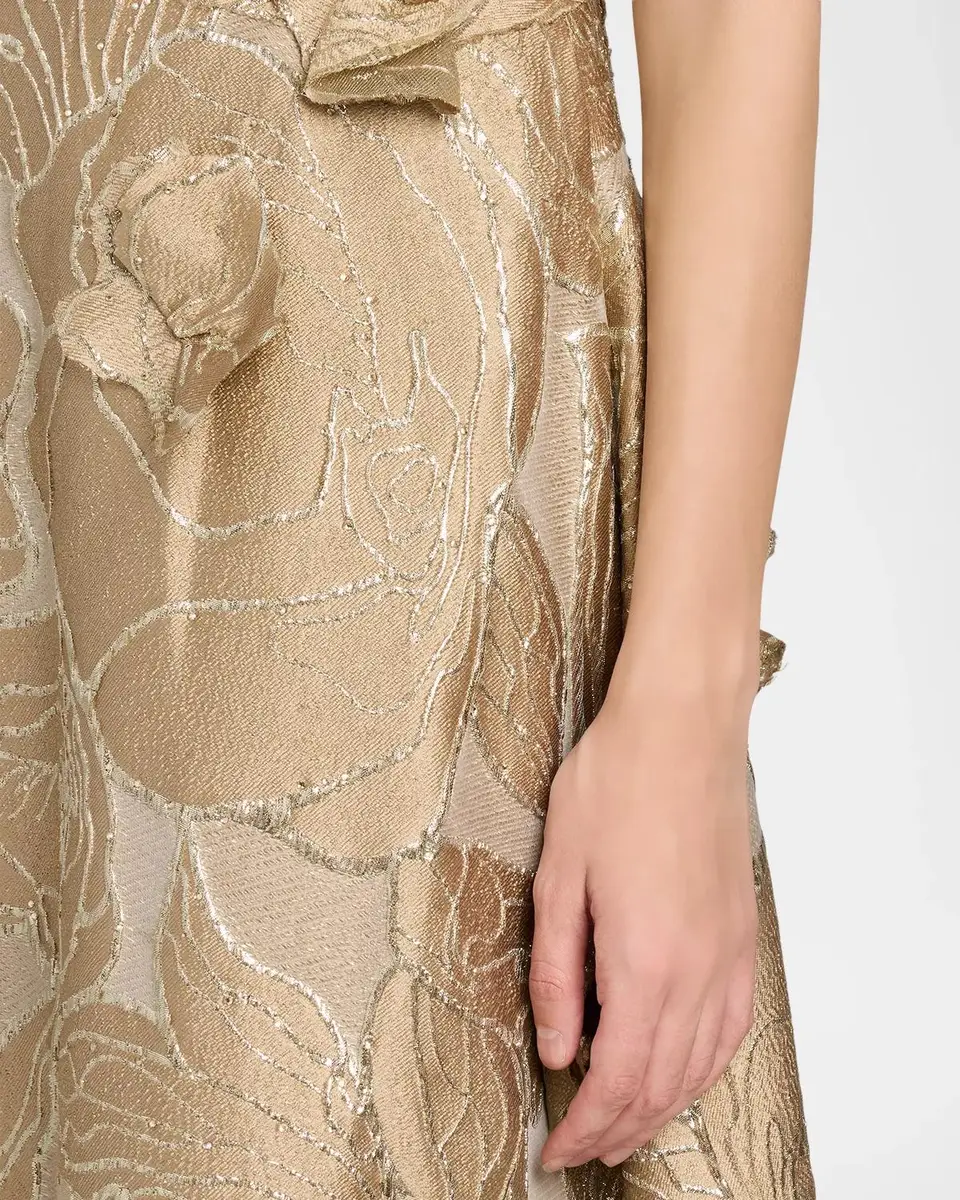 Rene Ruiz Collection Strapless 3D Floral Gown | Thumbnail 5 Rene Ruiz Collection Strapless 3D Floral Gown | Thumbnail 5