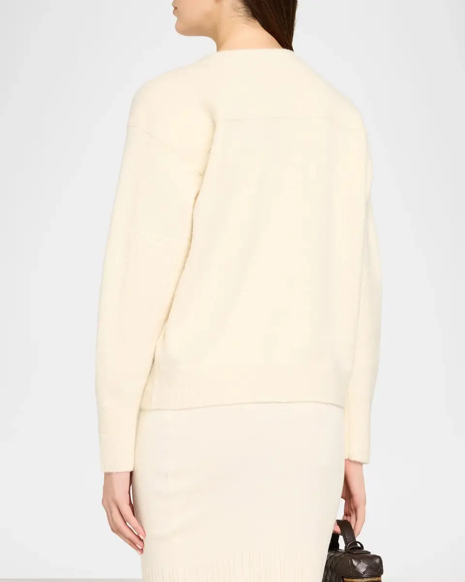 Bottega Veneta Cashmere-Silk Boucle Knit Cardigan | Thumbnail 3 Bottega Veneta Cashmere-Silk Boucle Knit Cardigan | Thumbnail 3