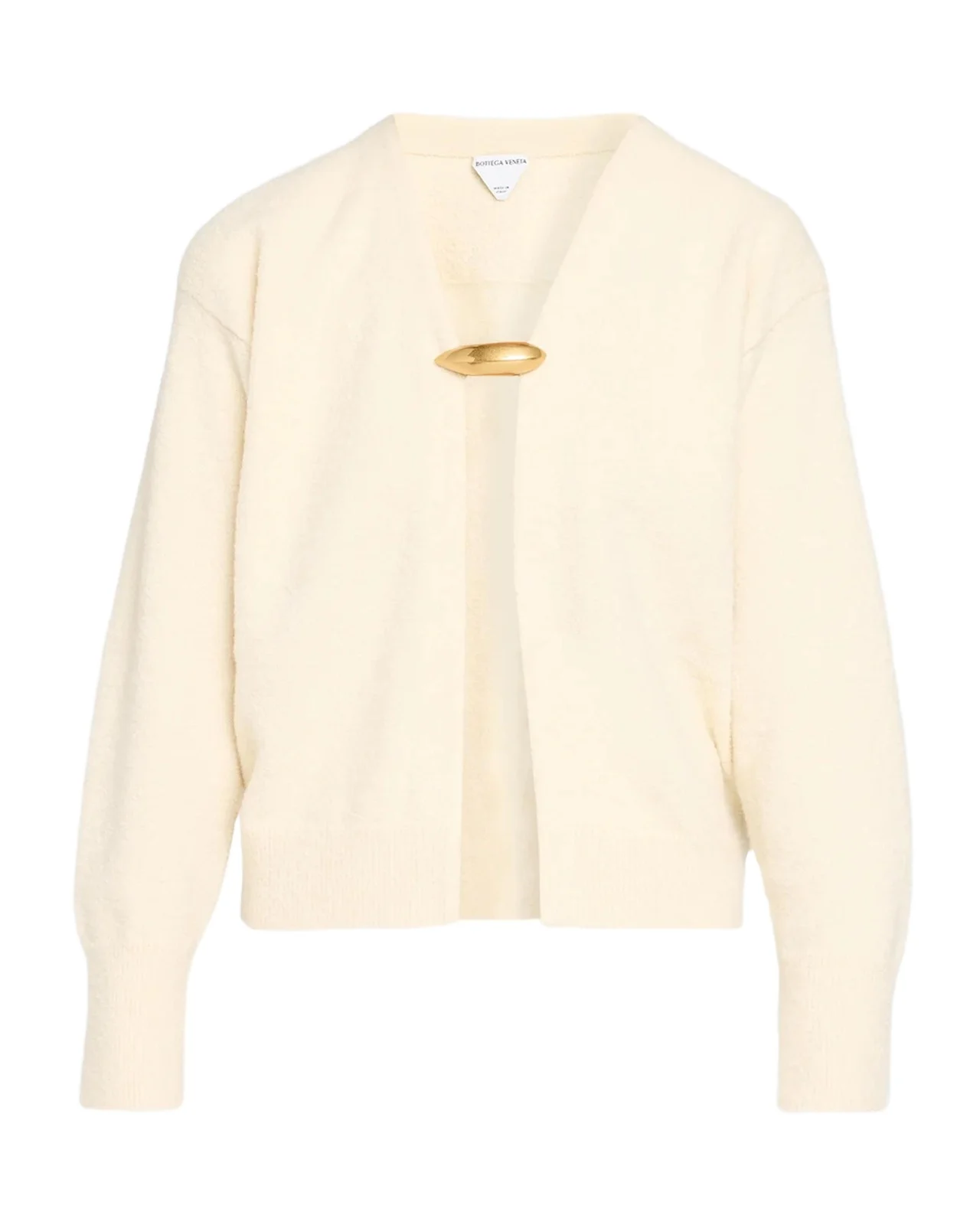 Bottega Veneta Cashmere-Silk Boucle Knit Cardigan