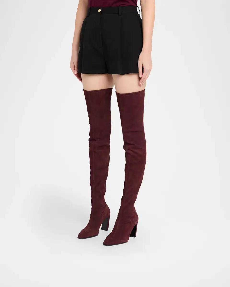 Stuart Weitzman 85mm Ultrastassi Suede Over-the-Knee Boots | Thumbnail 2 Stuart Weitzman 85mm Ultrastassi Suede Over-the-Knee Boots | Thumbnail 2