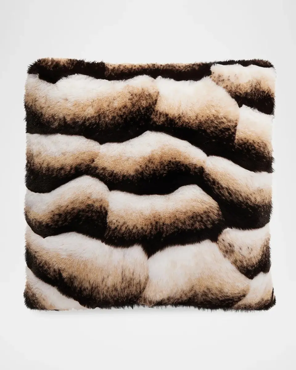 Lyla Grant Faux Chinchilla Throw, 60" x 72" | Thumbnail 2 Lyla Grant Faux Chinchilla Throw, 60" x 72" | Thumbnail 2