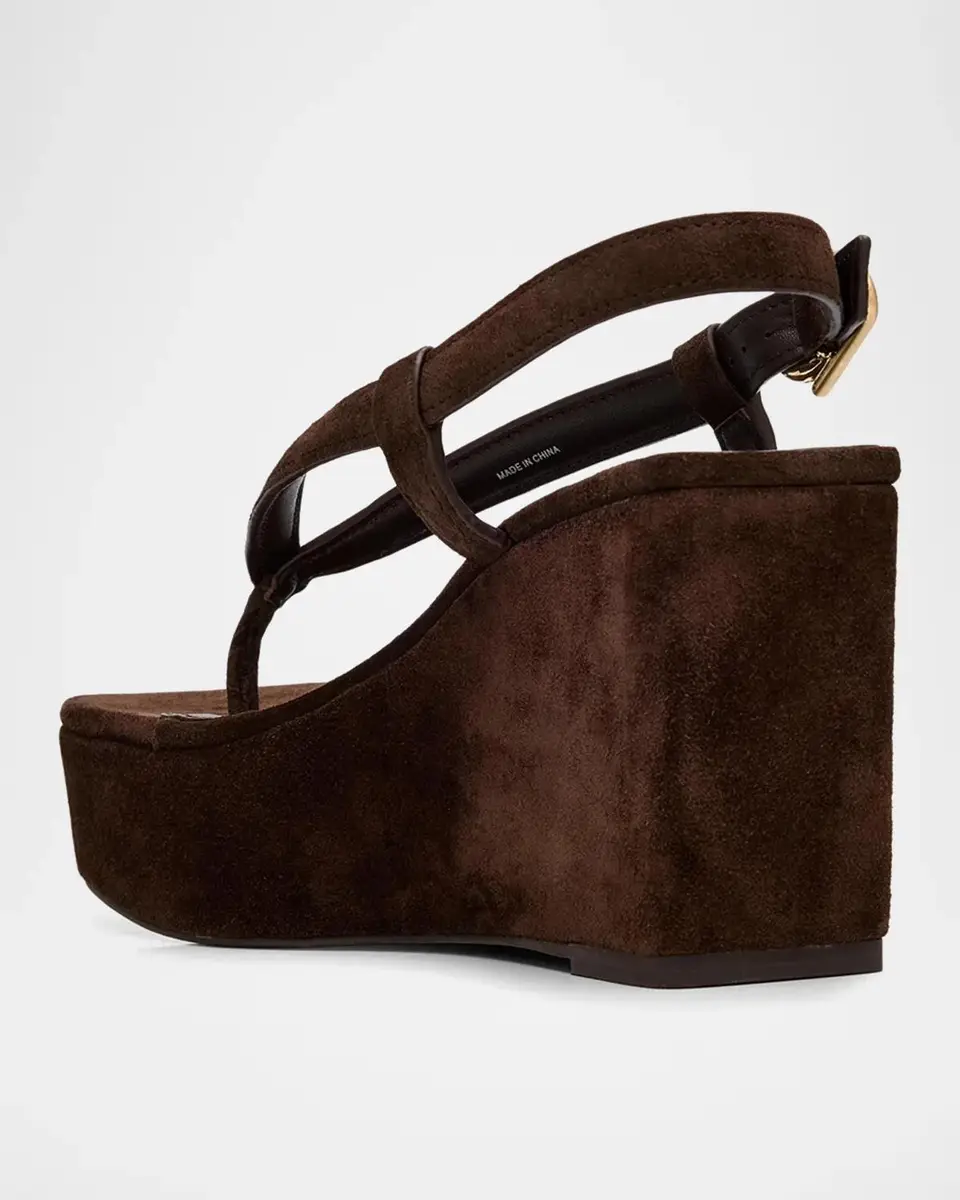 Cult Gaia Shae 100MM Wedge Sandals | Thumbnail 4 Cult Gaia Shae 100MM Wedge Sandals | Thumbnail 4