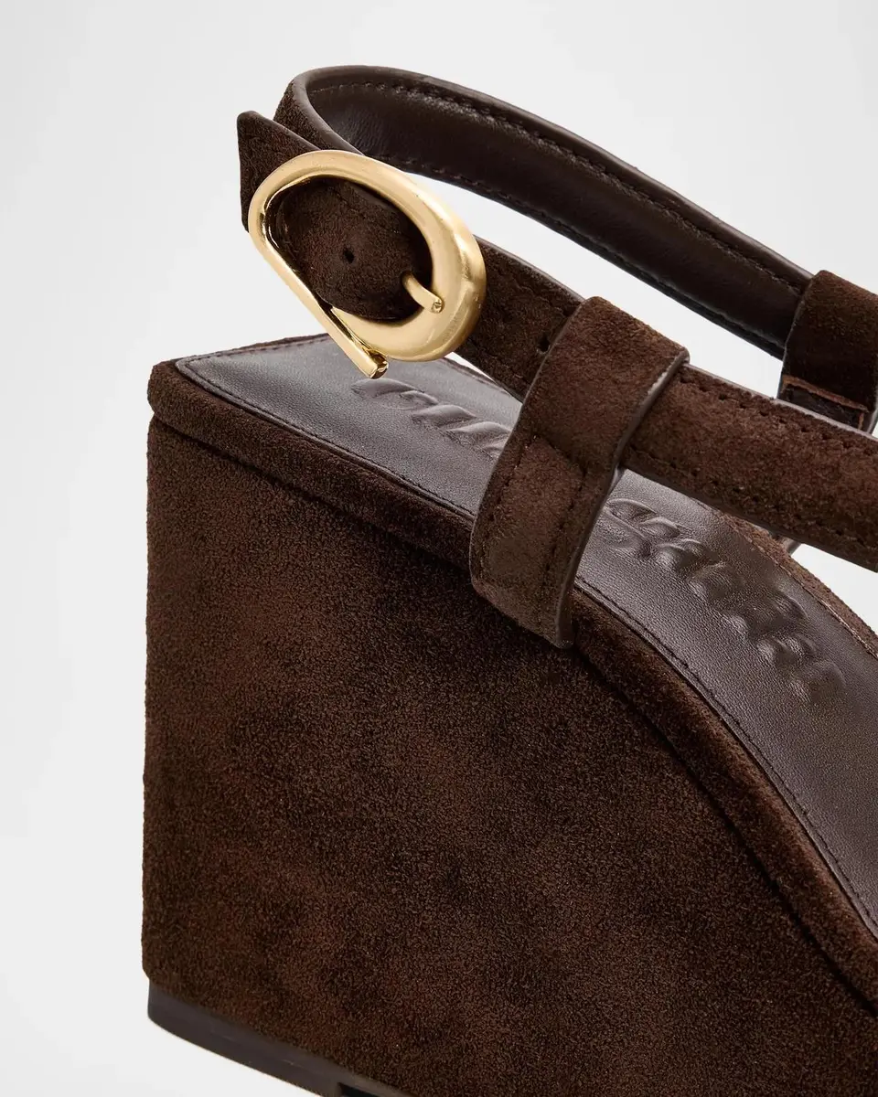 Cult Gaia Shae 100MM Wedge Sandals | Thumbnail 5 Cult Gaia Shae 100MM Wedge Sandals | Thumbnail 5