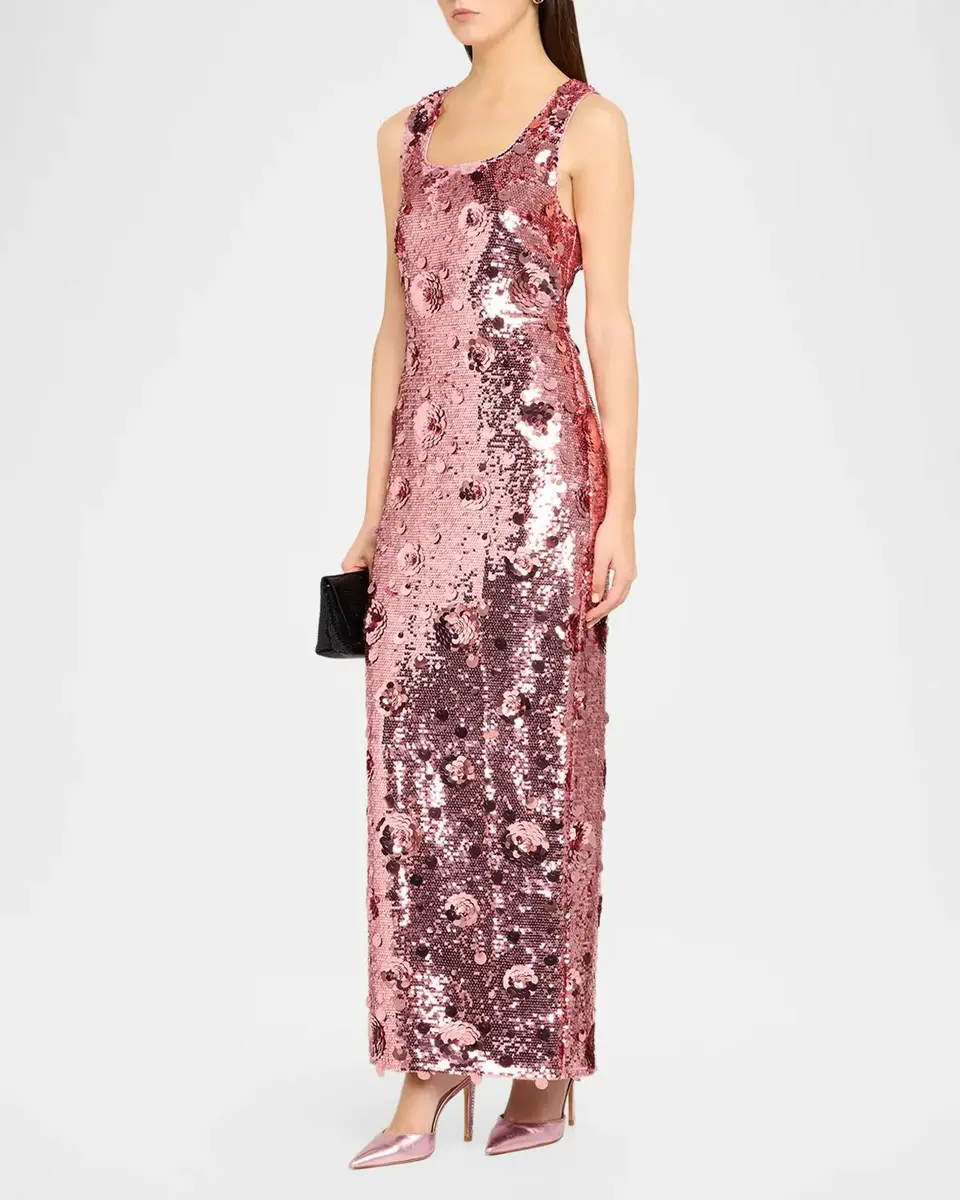 Elie Tahari The Charlie Sequin Dress | Thumbnail 4 Elie Tahari The Charlie Sequin Dress | Thumbnail 4