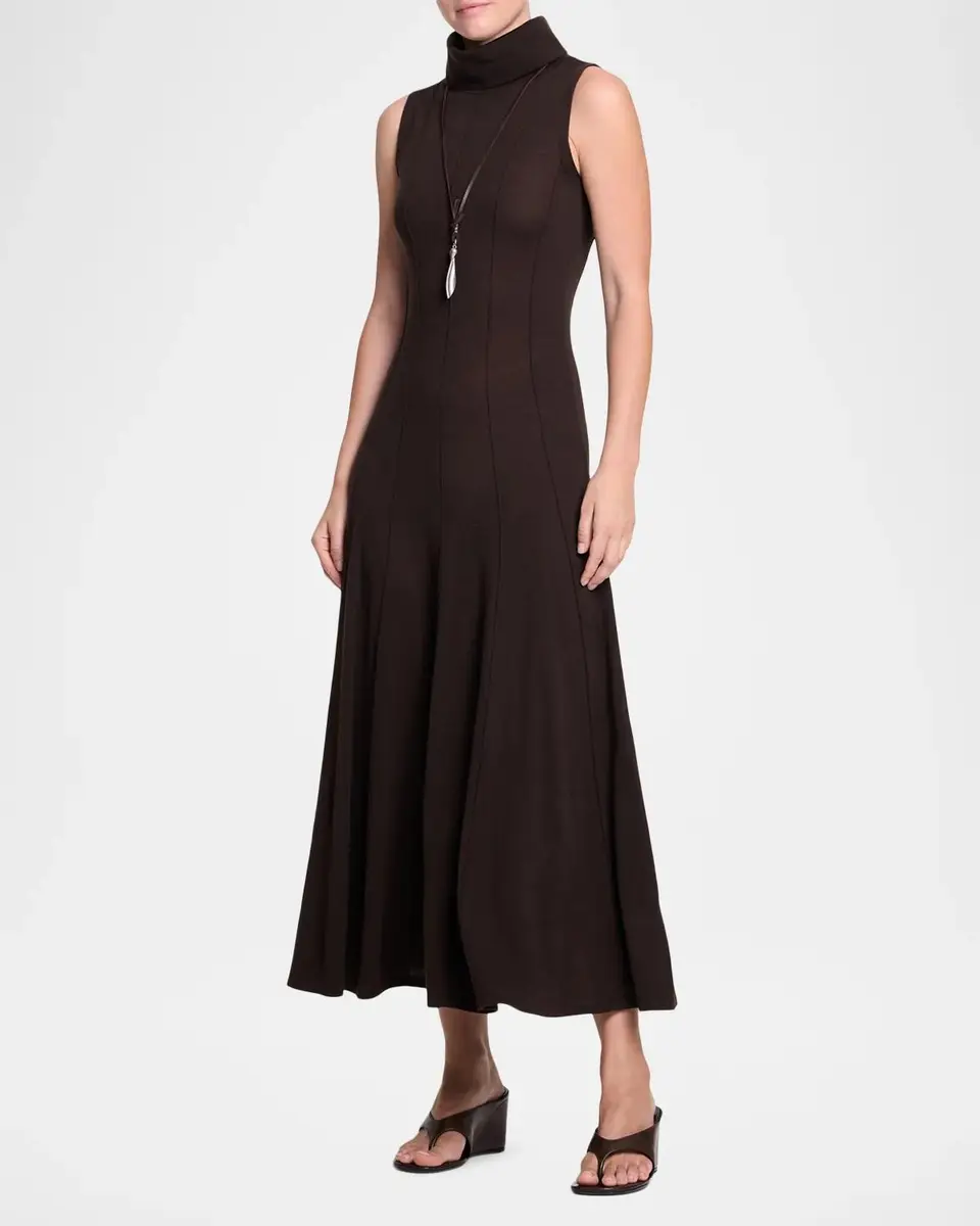 TWP Merino Wool Turtleneck Maxi Dress | Thumbnail 4