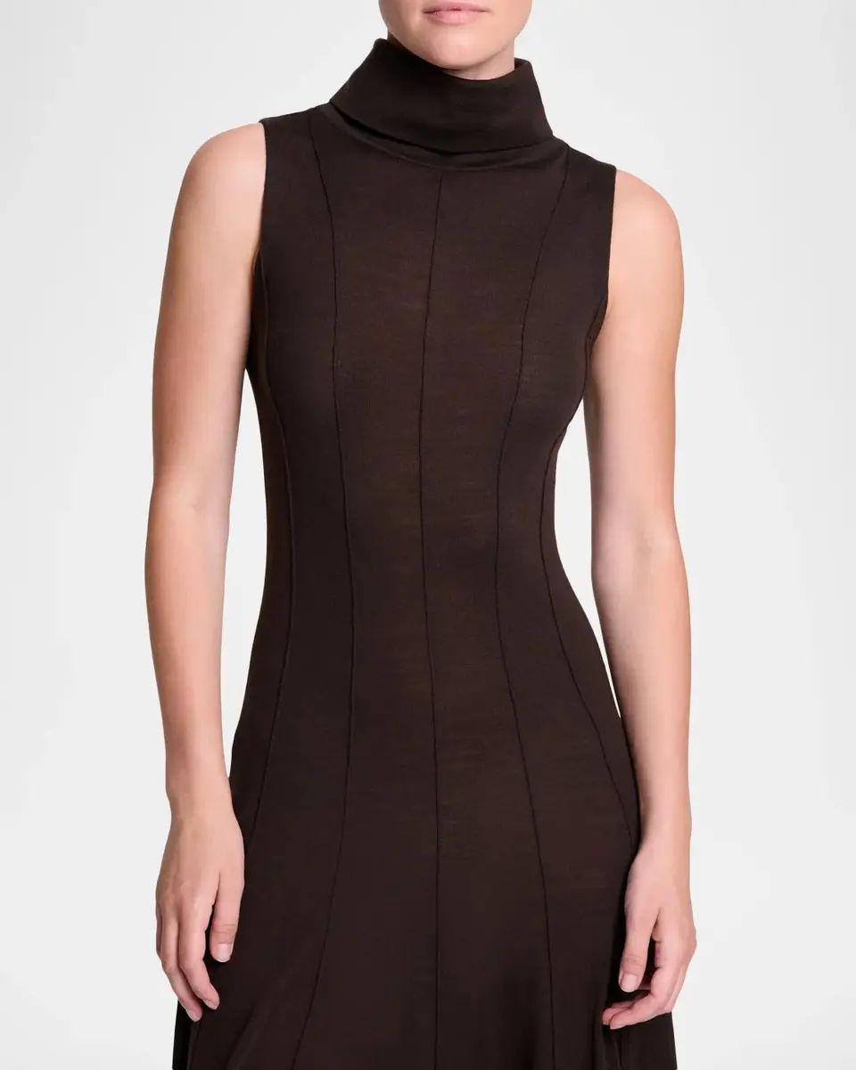 TWP Merino Wool Turtleneck Maxi Dress | Thumbnail 5