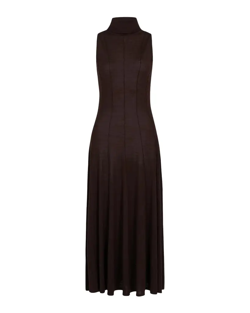 TWP Merino Wool Turtleneck Maxi Dress