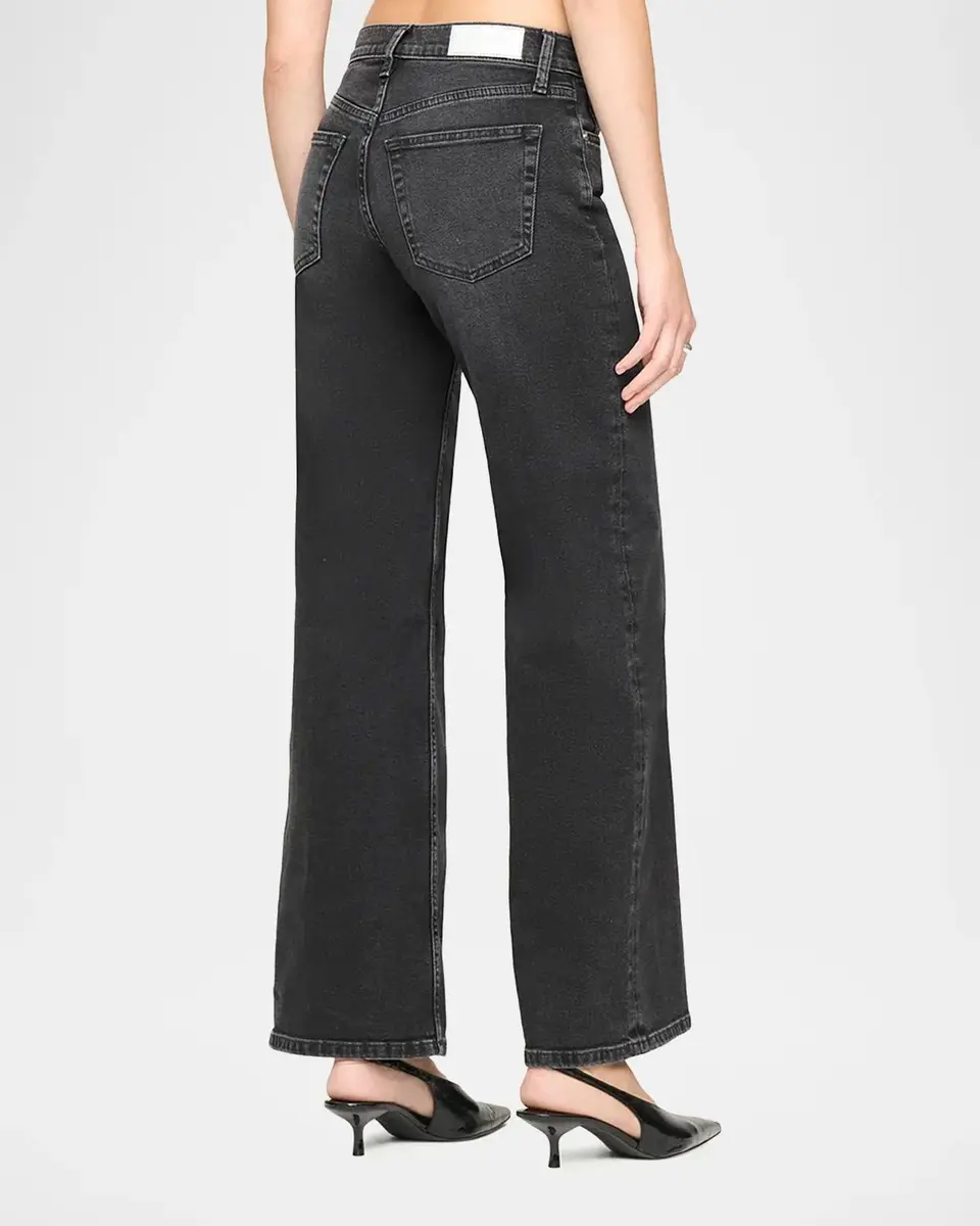RE/DONE Laurel Mid-Rise Wide-Leg Jeans | Thumbnail 3 RE/DONE Laurel Mid-Rise Wide-Leg Jeans | Thumbnail 3