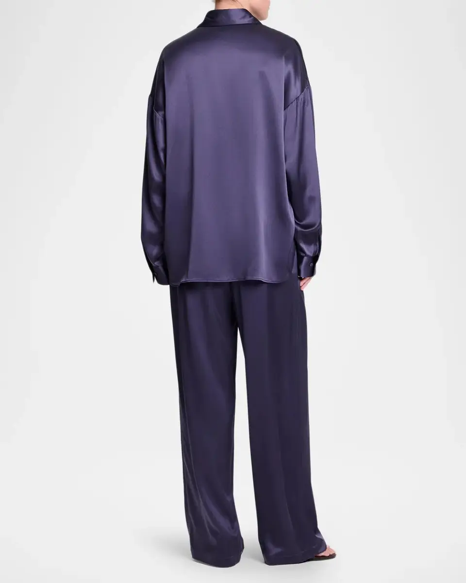 TWP Something Borrowed Shirt in Crepe Back Silk Satin | Thumbnail 3 TWP Something Borrowed Shirt in Crepe Back Silk Satin | Thumbnail 3