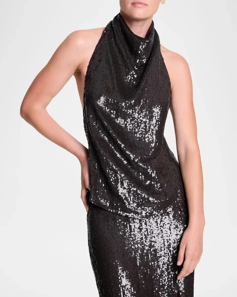 TWP Friday Night Sequined Top | Thumbnail 4 TWP Friday Night Sequined Top | Thumbnail 4