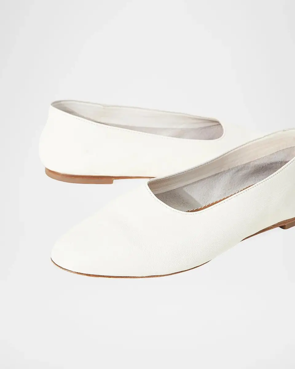 Staud Alba Leather Ballet Flats | Thumbnail 3 Staud Alba Leather Ballet Flats | Thumbnail 3