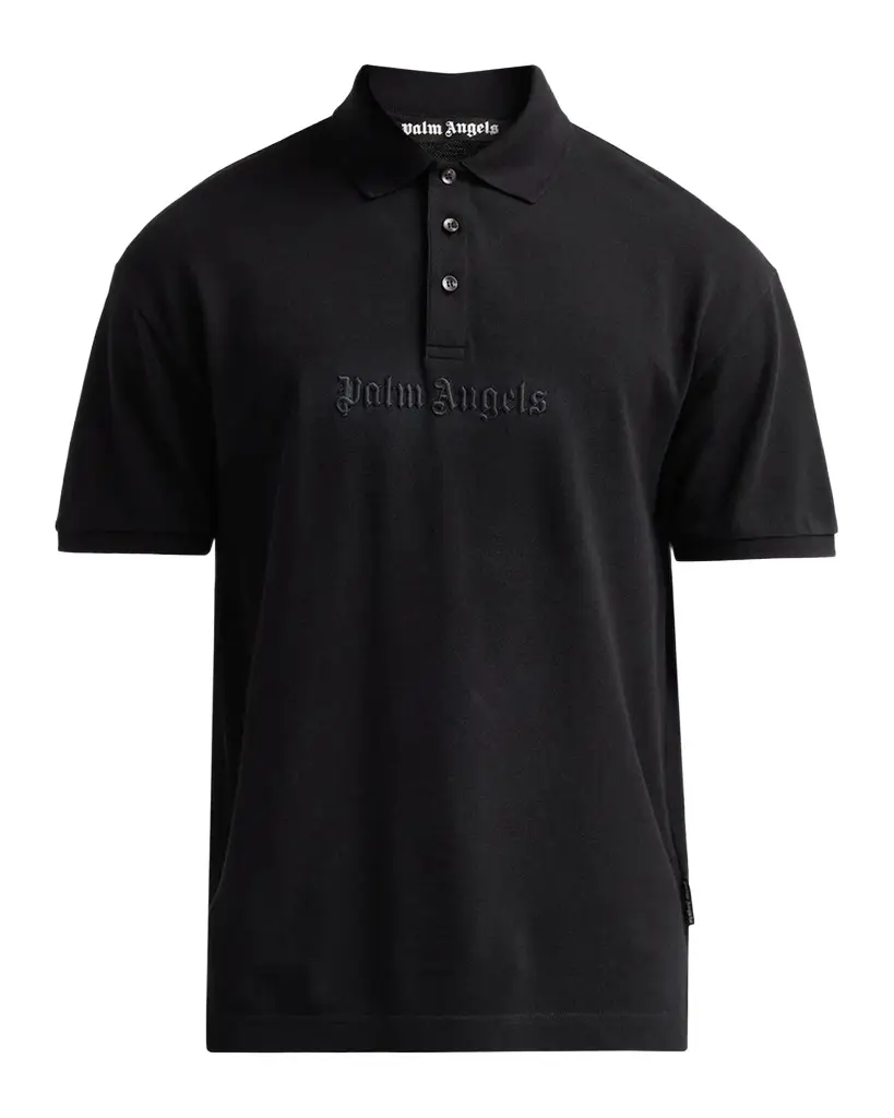Men's Logo Cotton Polo Shirt