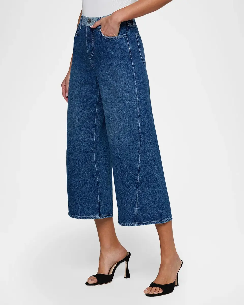 L'Agence Bronte High-Rise Cropped Wide-Leg Jeans | Thumbnail 5 L'Agence Bronte High-Rise Cropped Wide-Leg Jeans | Thumbnail 5