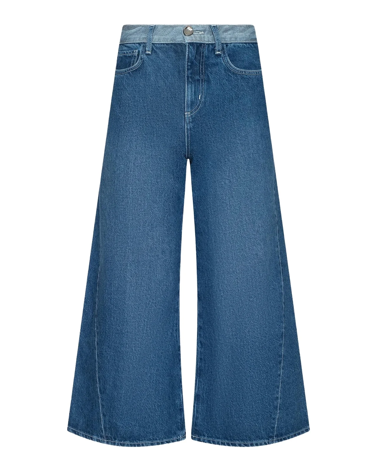 Bronte High-Rise Cropped Wide-Leg Jeans Bronte High-Rise Cropped Wide-Leg Jeans