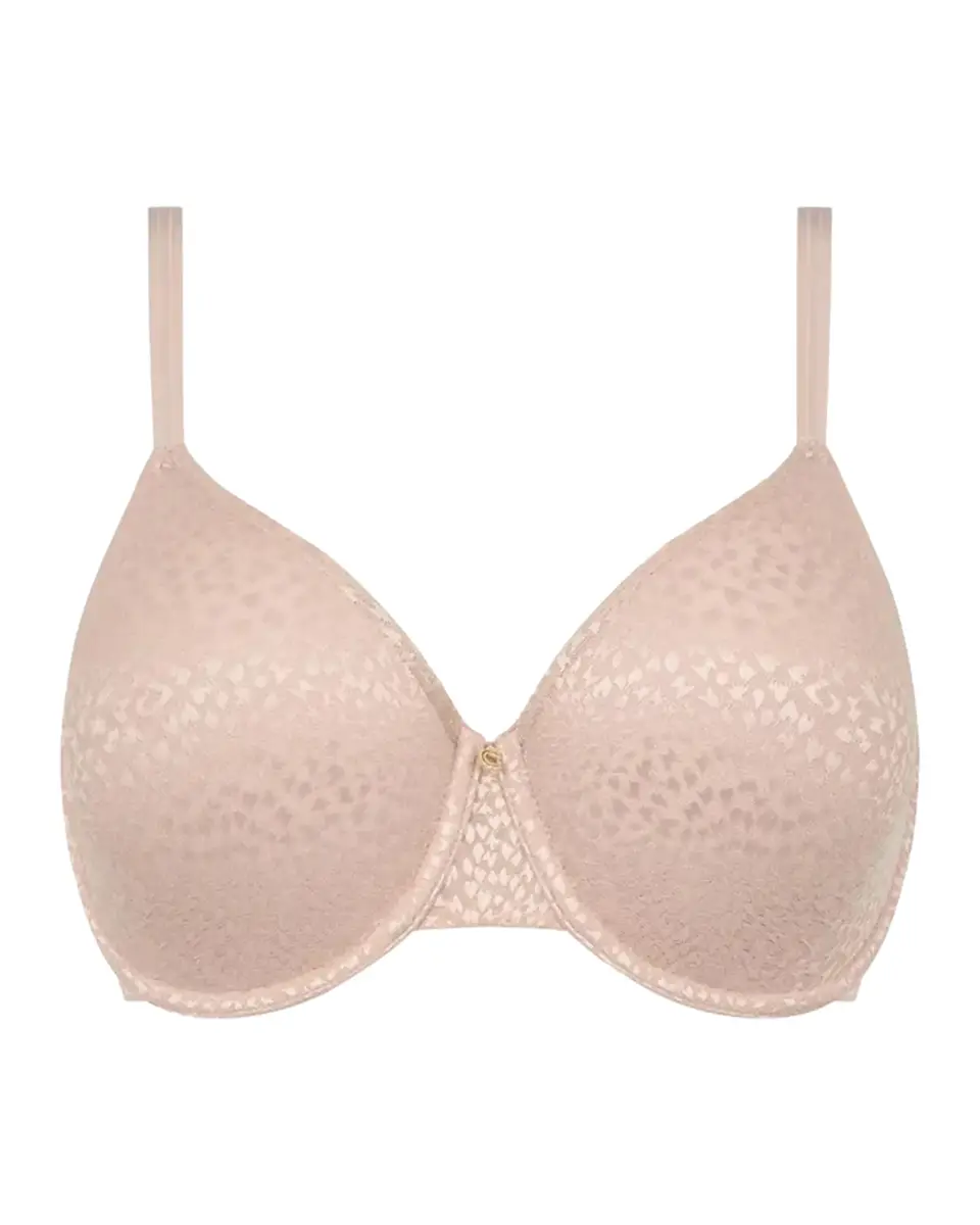 Chantelle Magique Minimize Lace-Trim Satin Bra | Thumbnail 2