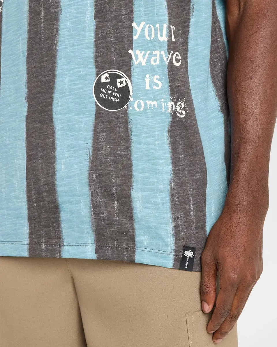 Palm Angels Men's Graphic Cotton T-Shirt | Thumbnail 5