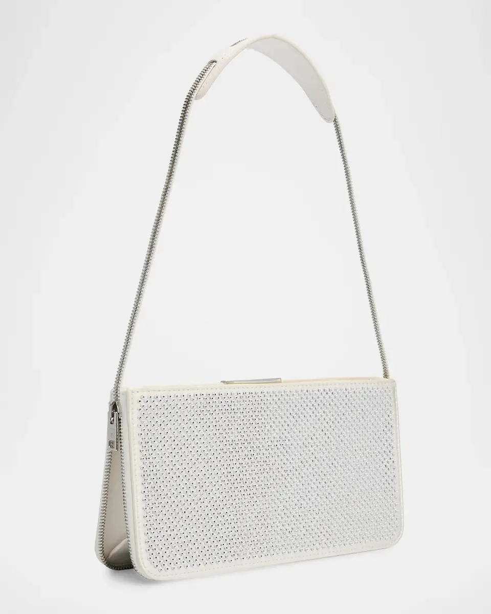 Alexander Wang Siren Crystal Satin Pochette | Thumbnail 2
