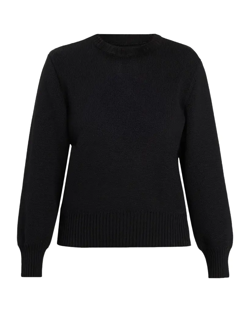 Wool-Cotton Crewneck Sweater Wool-Cotton Crewneck Sweater