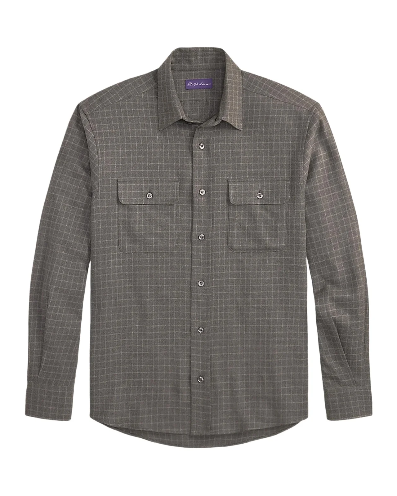 Men's Tattersall Cotton Flannel Shirt