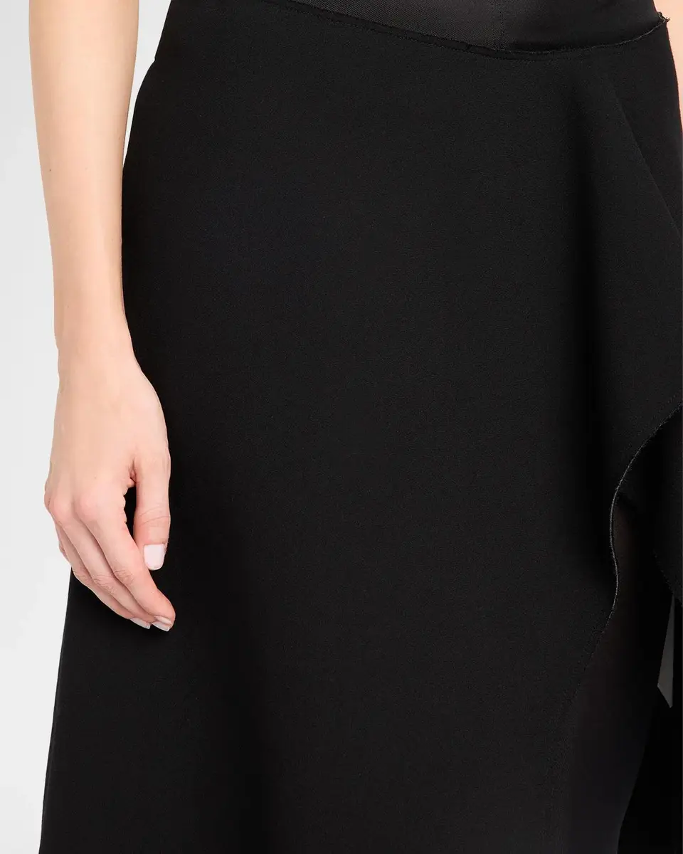 TOTEME Short Slit Scuba Skirt | Thumbnail 5 TOTEME Short Slit Scuba Skirt | Thumbnail 5