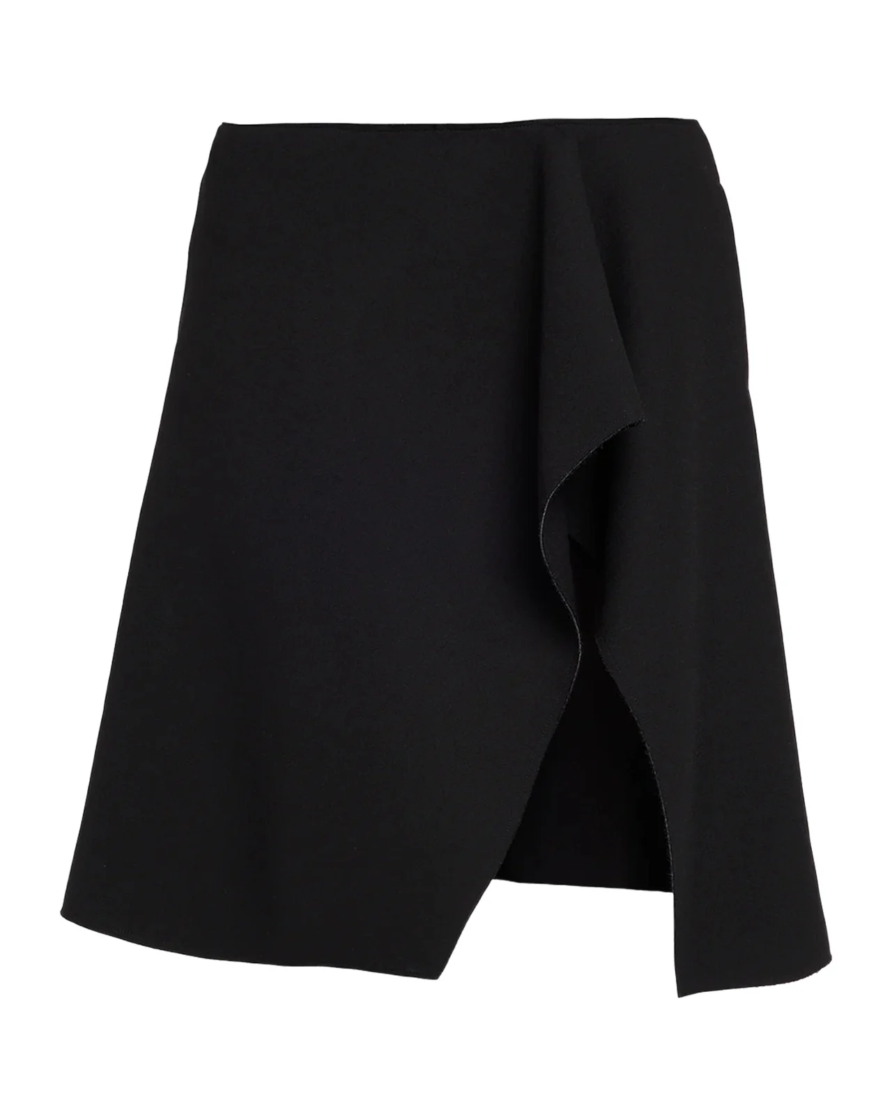 Short Slit Scuba Skirt