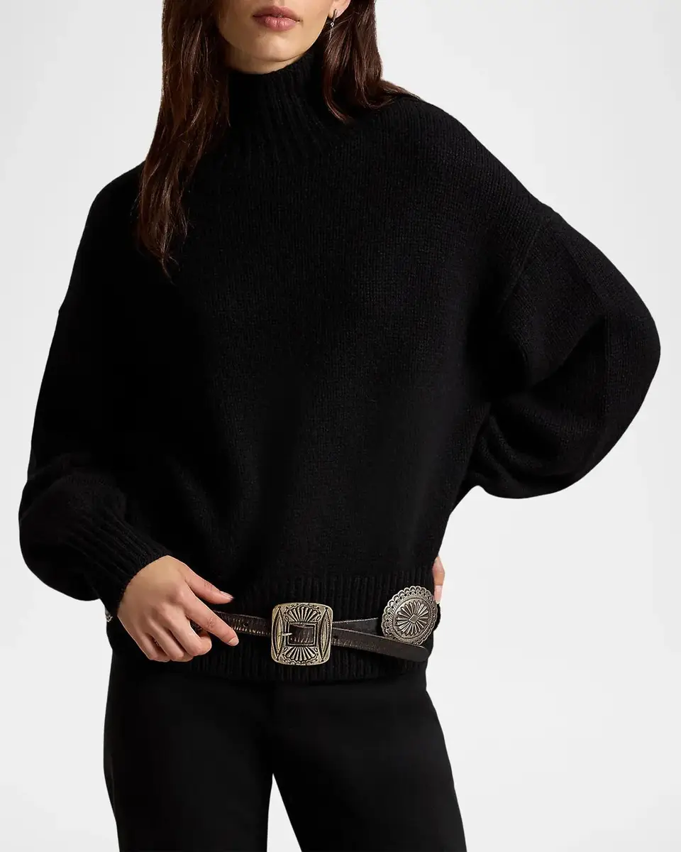 Ralph Lauren Cashmere Funnelneck Jumper | Thumbnail 4